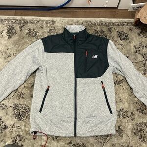 New Balance Gray and Black Jacket